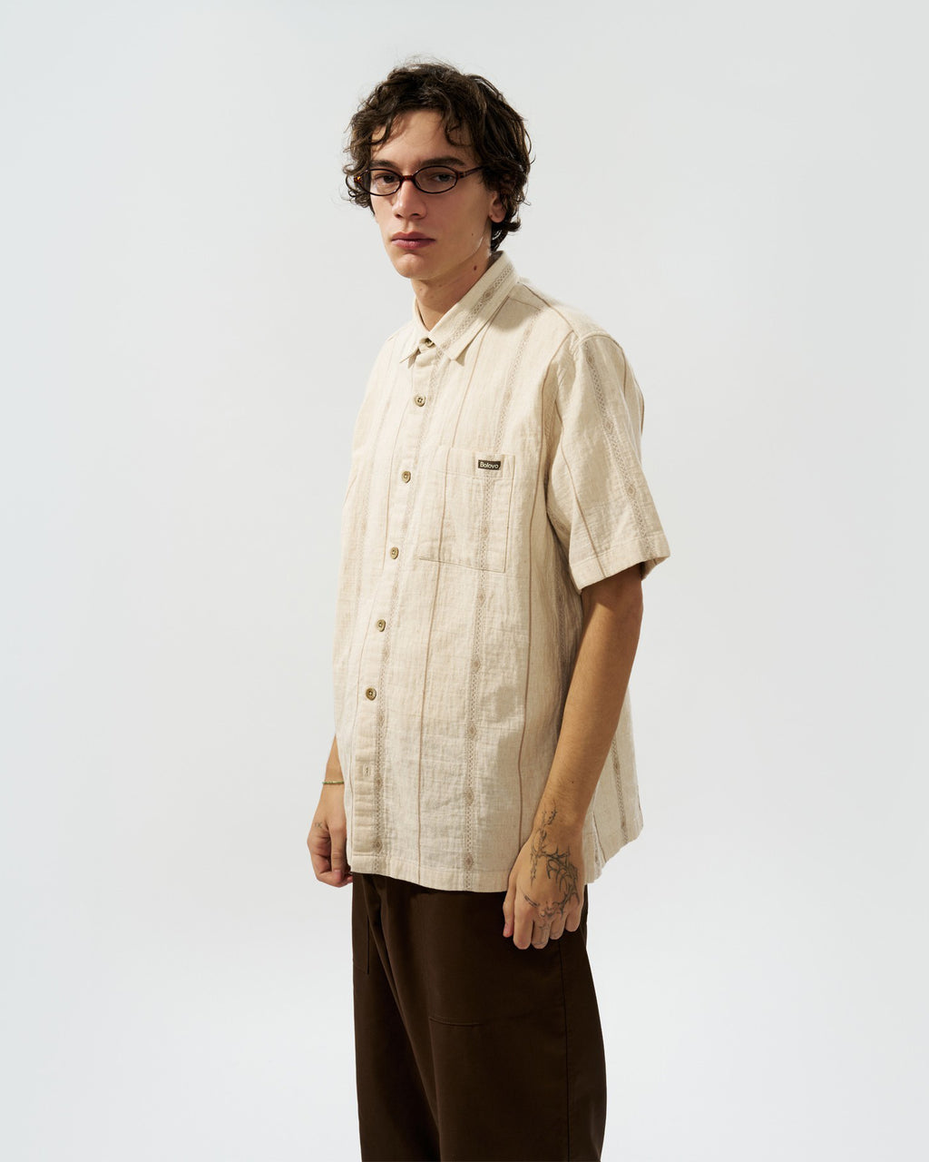 Camisa Dusted Memories Off White