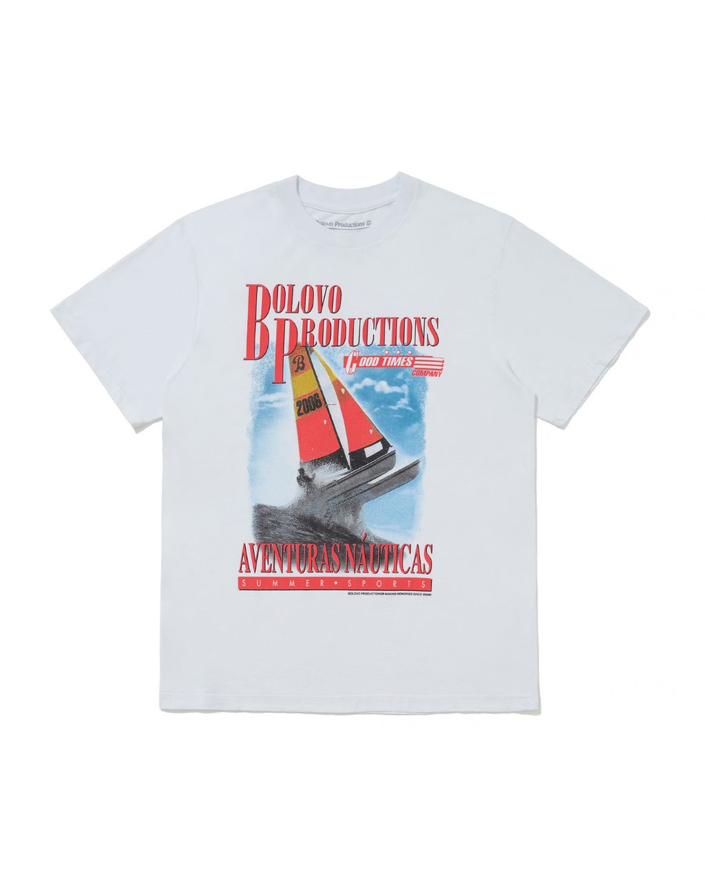 Camiseta Aventuras Naúticas Off White