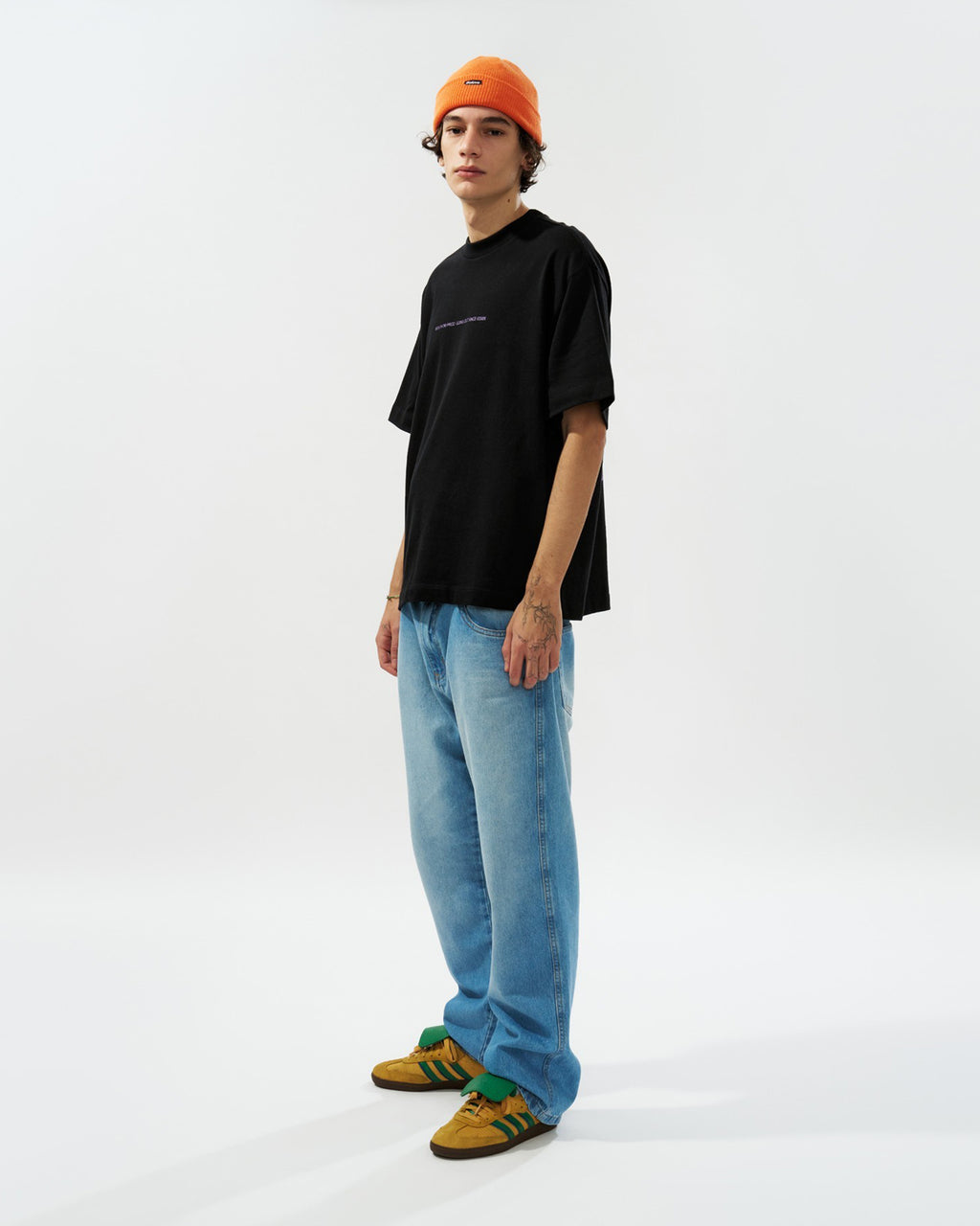 Camiseta Boxy Oversized ColorLine Preta