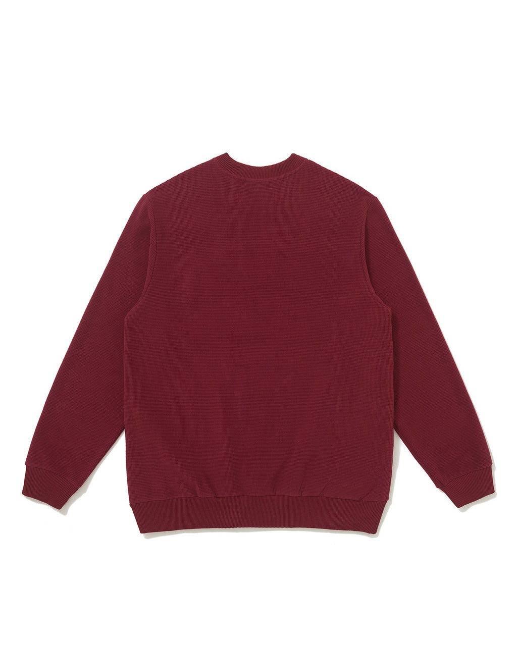 Crewneck Fleece Super Waffle Bordô