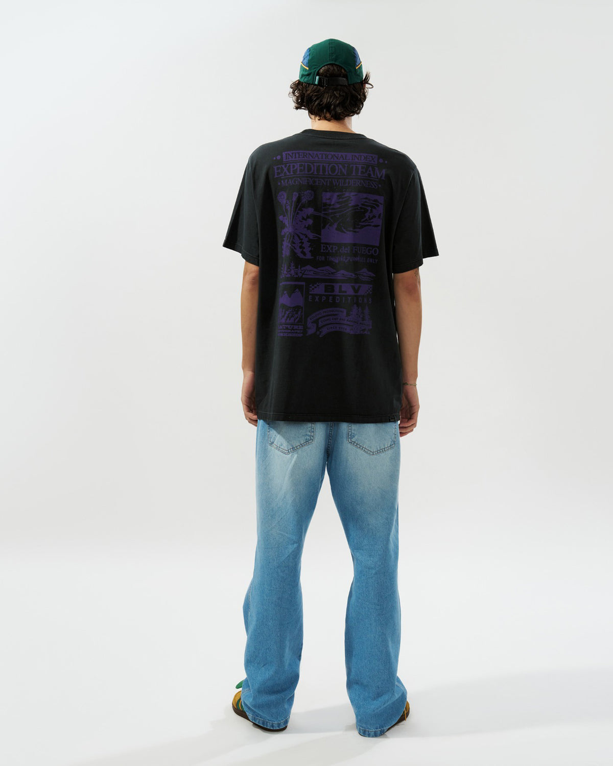 Camiseta Nature Index Preta