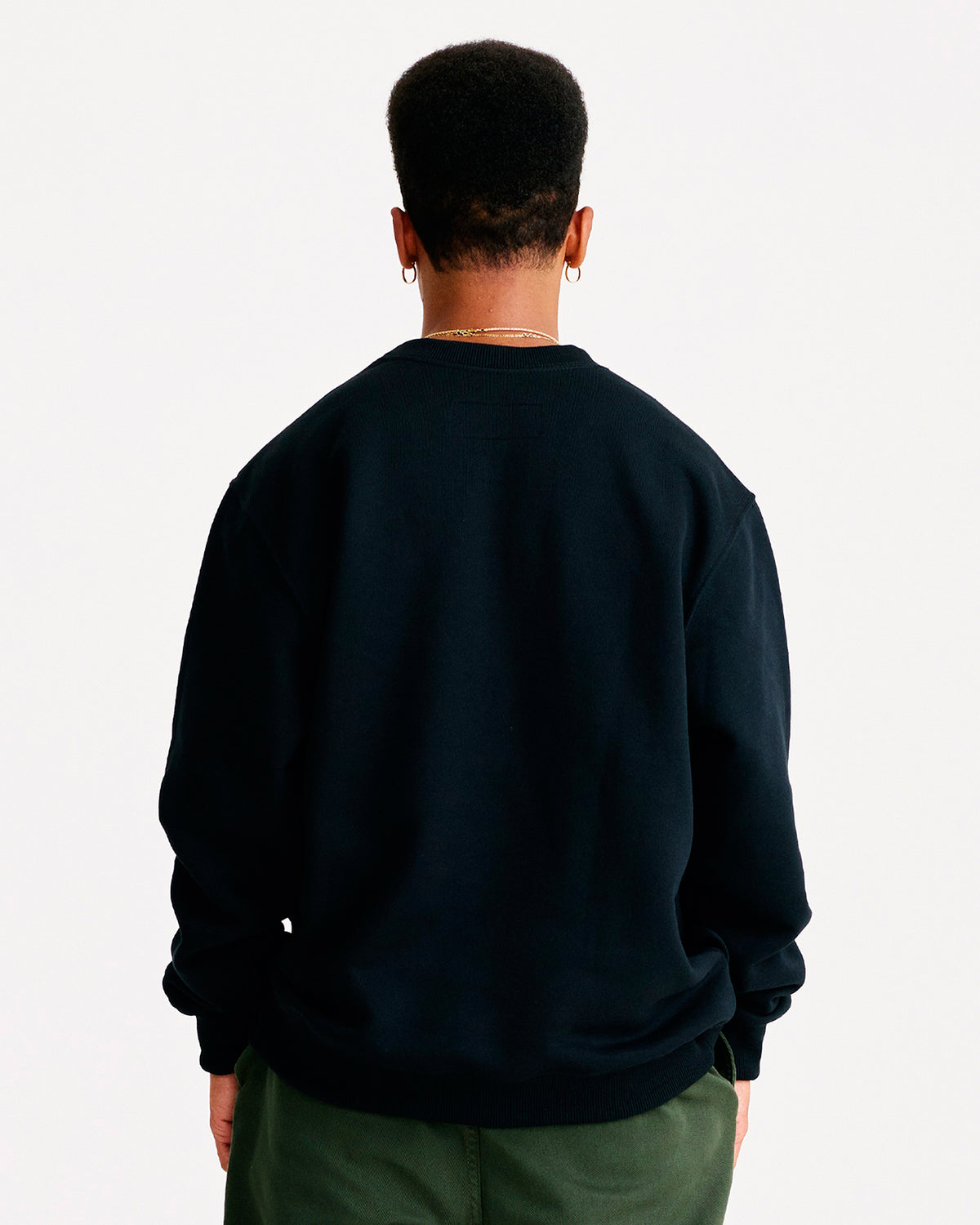 Crewneck Moletom Clássico Preto