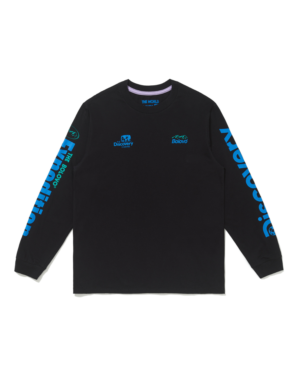 Camiseta Manga Longa Discovery Preta