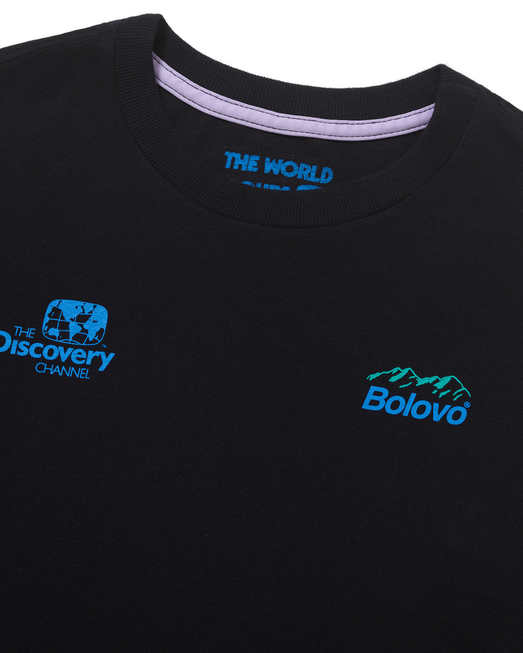 Camiseta Manga Longa Discovery Preta