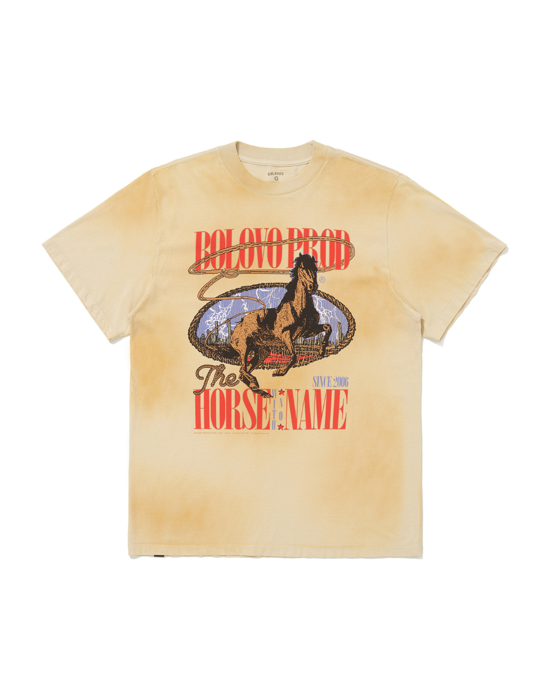 Camiseta City Cowboy Tie Dye by Ricardo Dexter