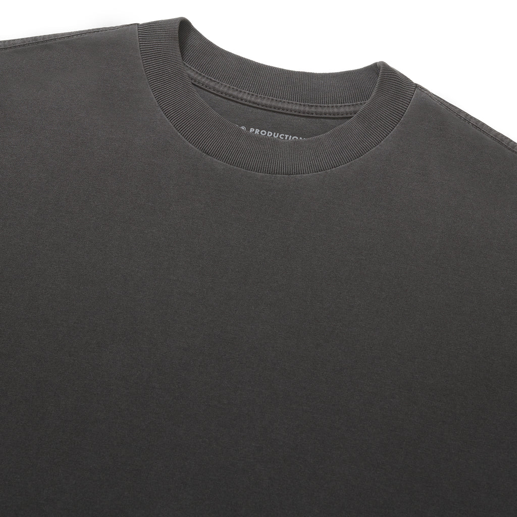 Camiseta Boxy Oversized Basic Cinza Estonado
